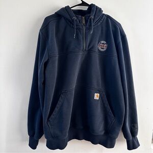Carhartt quarter zip hoodie